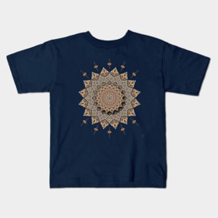 Southwest Pottery Art Mandala Tee Kids T-Shirt